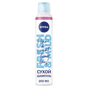 Сухой шампунь Nivea для тёмных волос 200 мл