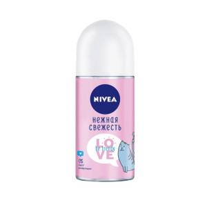 NIVEA Део шарик LOVE Be Trendy Нежная Свежесть 50м