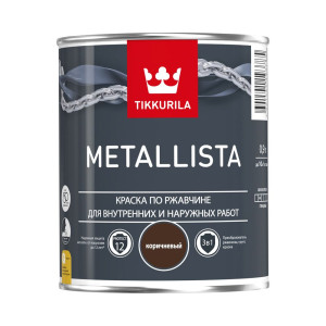 Краска Tikkurila Metallista по ржавчине база С глянцевая 0.9 л