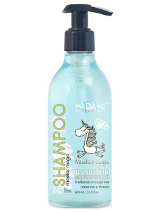 Шампунь для волос MODAMO Micellar magic глубокое очищение для всех типов волос 400 мл