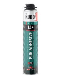 Монтажный полиуретановый клей-пена для теплоизоляции PUR ADHESIVE PROFF 14+