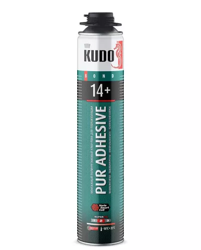 Монтажный полиуретановый клей-пена для теплоизоляции PUR ADHESIVE PROFF 14+ – 1