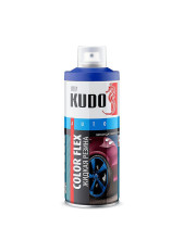 Краска Kudo Color Flex аэрозольная Жидкая резина белый KU-5501 520мл
