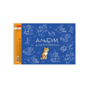 Альбом для рисования Hatber Забавные животные А4 32 л
