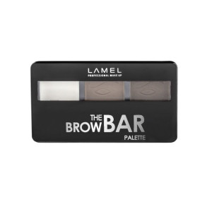 Тени для бровей Lamel The Brow Bar Palette тон 402 Коричневый 7.36 гр - 1