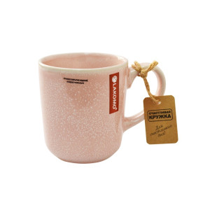 Кружка Glaze розовая 425 мл