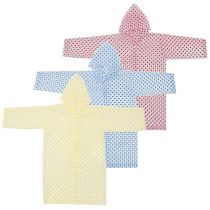INBLOOM Дождевик-плащ детский в горошек, 83х54см, ЭВА, 100 мкр., 3 цвета