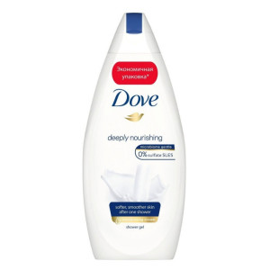 Гель д/душа Dove 500 мл Глубокое питание и увлажнение ОУШ