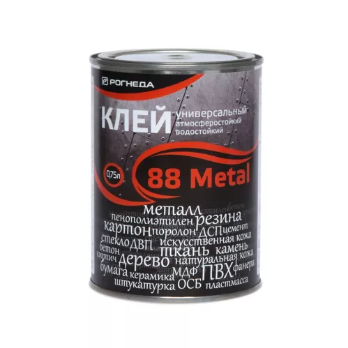 Клей универсальный Рогнеда 88 Metal водостойкий 0.75 л – 1