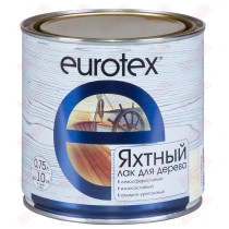 Лак яхтный Eurotex полуматовый алкидно-уретановый 1/3 2 л