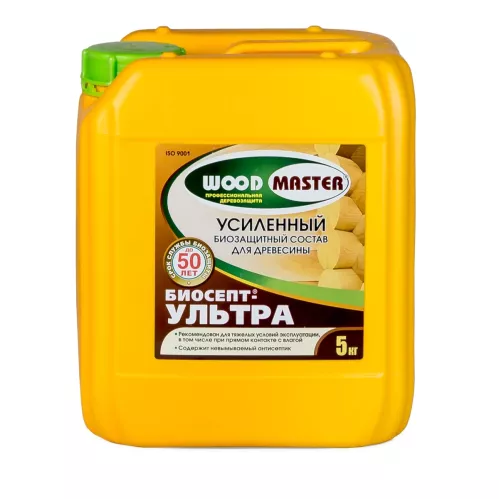 Состав антисептический Woodmaster Биосепт Ультра пропиточный 5 кг – 1