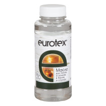 Масло защитное Eurotex Сауна для полов и полков в банях и саунах 0.25 л