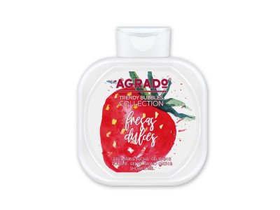 Гель для душа Agrado Sweet strawberries Сладкая клубника 750 мл