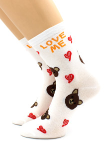 Носки Hobby Line женские Love me размер 36-40