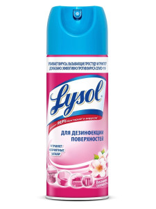 Дезинфицирующий аэрозоль Lysol Весенняя свежесть 400 мл