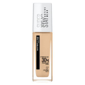 Тональный крем Maybelline New York Super Stay Active Wear оттенок 07 Слоновая кость 30 мл - 1