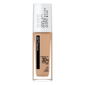 Тональный крем Maybelline New York Super Stay Active Wear оттенок 40 темно-бежевый 30 мл - 1