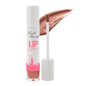 Жидкая помада для губ Landa Branda Цвет и Блеск лаковая тон 542 nude beige-rose 5 мл