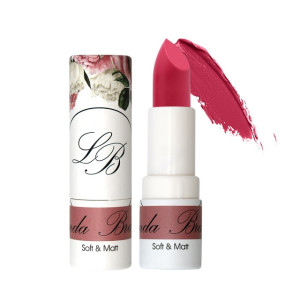 Помада для губ Landa Branda Soft & Matt матовая тон 522 raspberry mousse 4 гр - 1