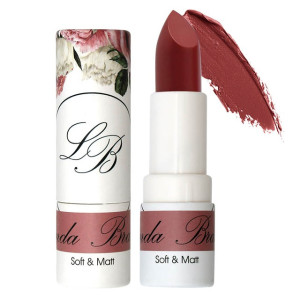 Помада для губ Landa Branda Soft & Matt матовая тон 530 cherry brandy 4 гр - 1
