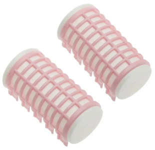Бигуди Dewal Beauty термо розовые 6шт 32х68 мм