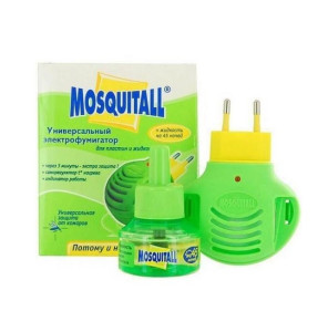 Электрофумигатор Mosquitall Универсальная защита жидкость от комаров 45 ночей