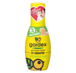 GARDEX Baby Детский спрей от комаров с 3х мес 75мл