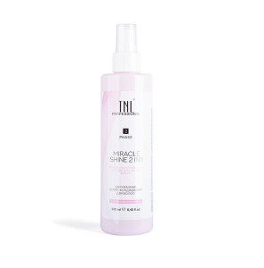 Спрей для волос TNL Professional Miracle shine 2 in 1 для легкого расчесывания и блеска двухфазный 250 мл