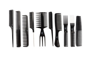 Набор расчесок TNL Professional парикмахерский 10 шт