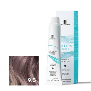 Крем-краска для волос TNL Professional Million Gloss 9.5 Блонд махагоновый 100 мл