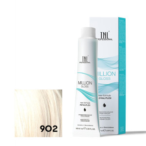 Крем-краска для волос TNL Professional Million Gloss 902 Осветляющий фиолетовый 100 мл