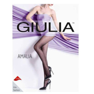 Колготки Giulia Amalia Мелких горох 20 Den цвет Nero размер 4