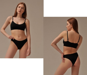 MIREY SL442 BRASILIANO Трусы бразилиано S/M nero