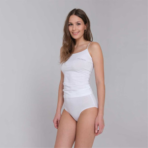 PIERRE CARDIN Топ PC15012 узкие бретели 4 bianco - 1