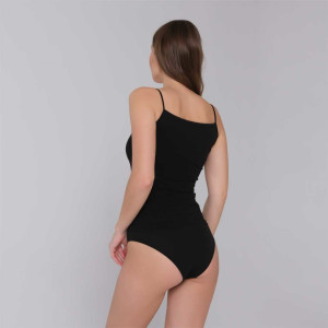 PIERRE CARDIN Топ PC15012 узкие бретели 4 nero - 1