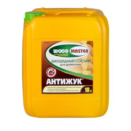 Состав антисептический Woodmaster Антижук 10 л – 1