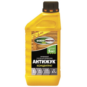 Состав антисептический 1л WOODMASTER PROF Антижук-концентрат 1/6