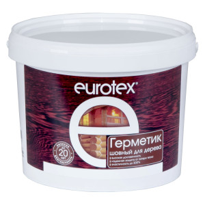 Герметик шовный для дерева 6кг Eurotex калужница 1/1 - 1