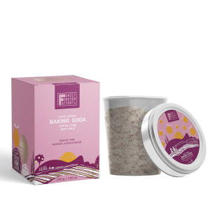 Скраб для лица Family Forever Factory Organic Boom Винный апельсинный для чувствительной, сухой и нормальной кожи скраб-сода 200 гр