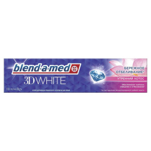 Зубная паста Blend-a-med 3D White Лотос 100 мл
