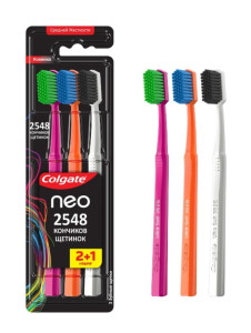Зубная щетка Colgate Neo 2 + 1 шт