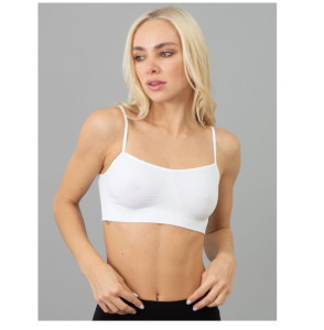 GIULIA BRASSIERE Топ тонкие бретели bianco S/M - 1