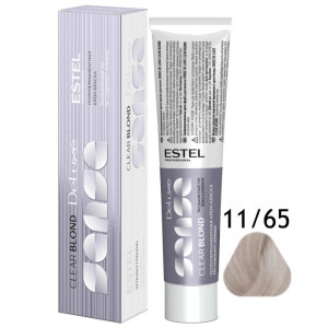 ESTEL 11/65 De Luxe SENSE Оч.св.блонд.фиолет-красн