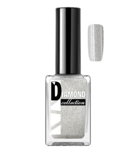 Лак для ногтей Jeanmishel Diamond тон 502 Прозрачный с блестками перламутровый 12 мл