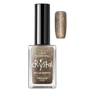 Лак для ногтей Jeanmishel Crystal 3D эффект голографии с блестками тон 720 12 мл