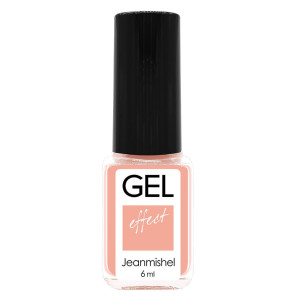 Лак для ногтей Jeanmishel Gel Effect mini тон 138 Нежный персиковый 6 мл