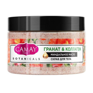 Скраб для тела Camay Botanicals Цветы граната 290 мл