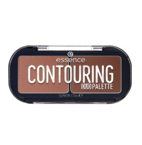 Палетка для лица Essence contouring duo palette для смуглой кожи тон 20 7 гр