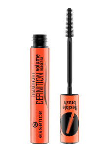 Тушь для ресниц Essence Maximum Definition с резиновой кисточкой тон черный 8 мл
