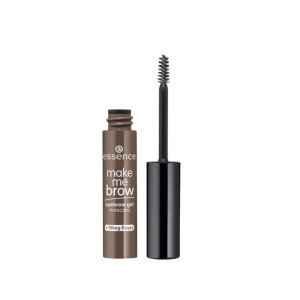 Тушь для бровей Essence make me BROW Гелевая тон 02 темно-коричневый